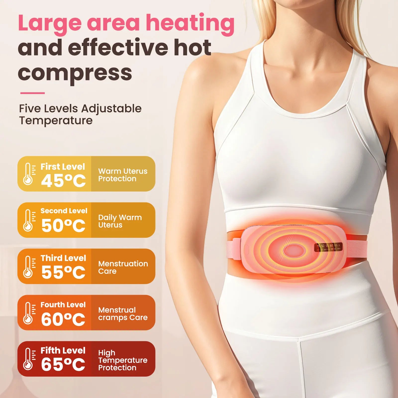 WarmRelief Cramps Heating Pad
