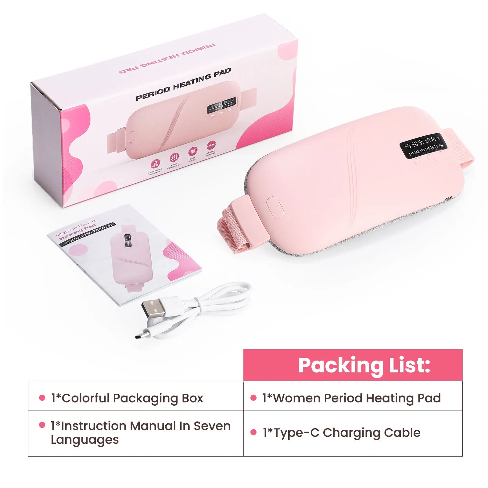 WarmRelief Cramps Heating Pad